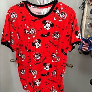 Loungefly Disney Red Mickey Mouse unisex shirt Disney 100